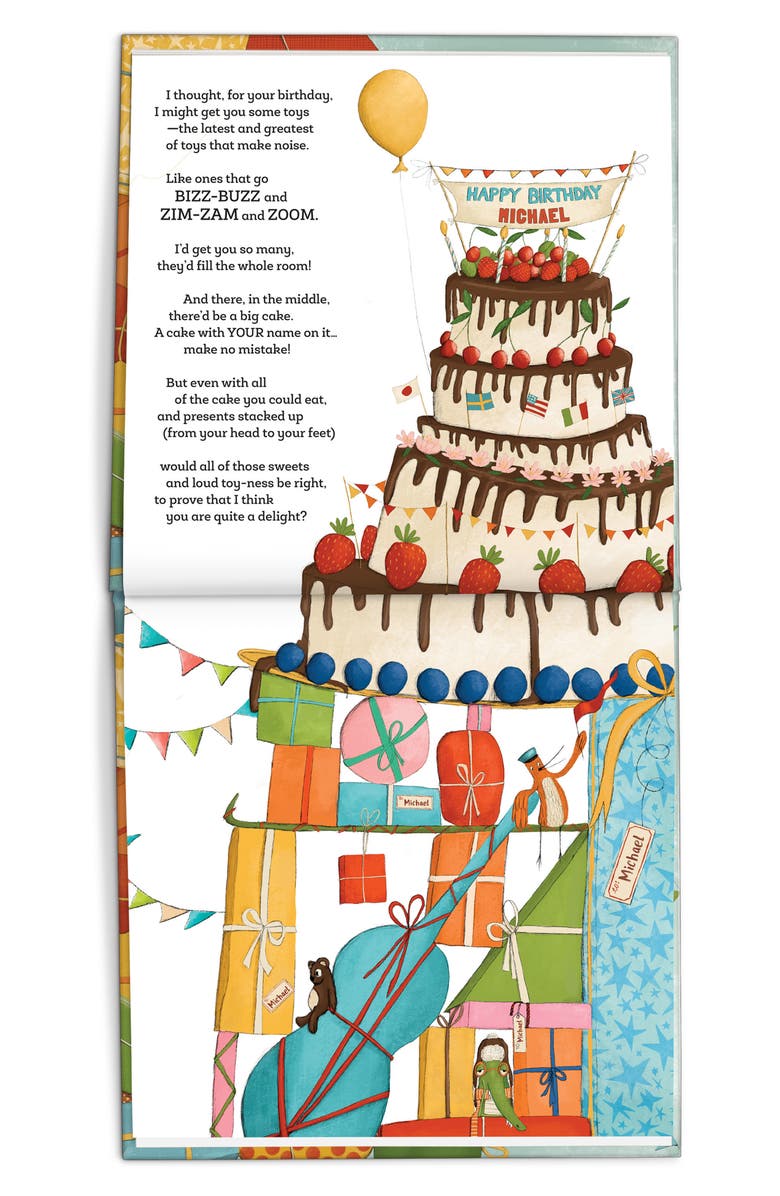 I See Me! 'A Birthday Gift' Personalized Book, Alternate, color, Green