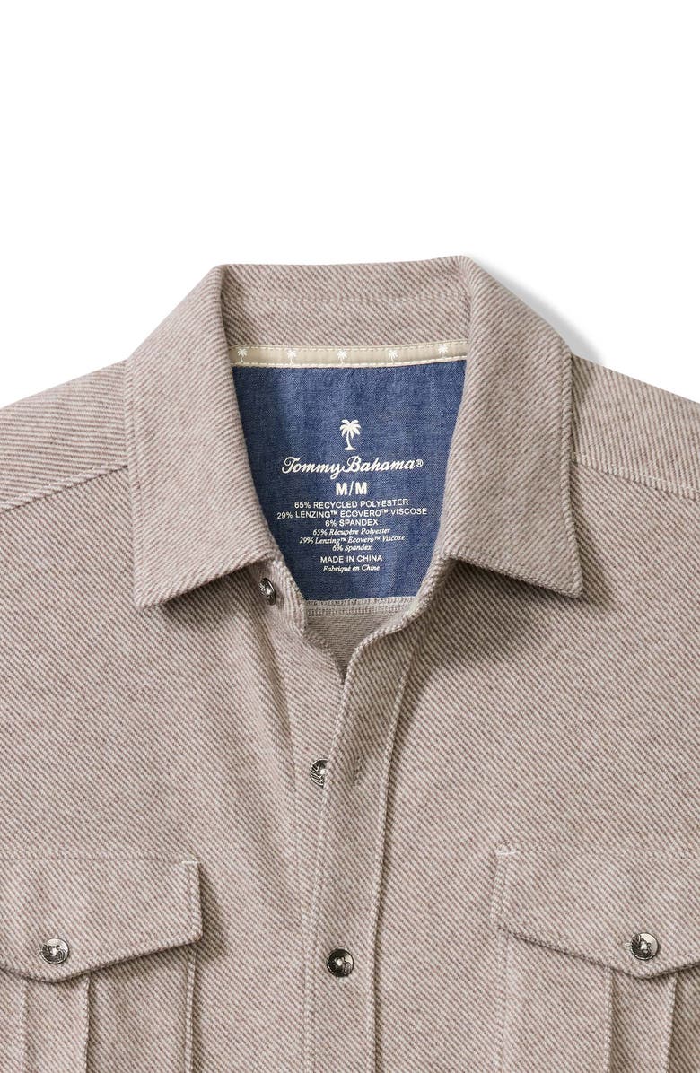 Tommy Bahama Fireside Coast Flannel Button-Up Shirt, Alternate, color, Trophy Cup