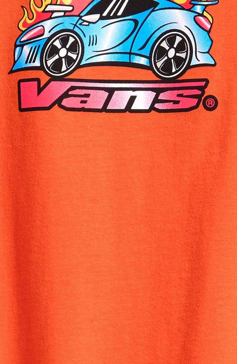 Vans Kids' Formula V66 Cotton Graphic T-Shirt, Alternate, color, Flame