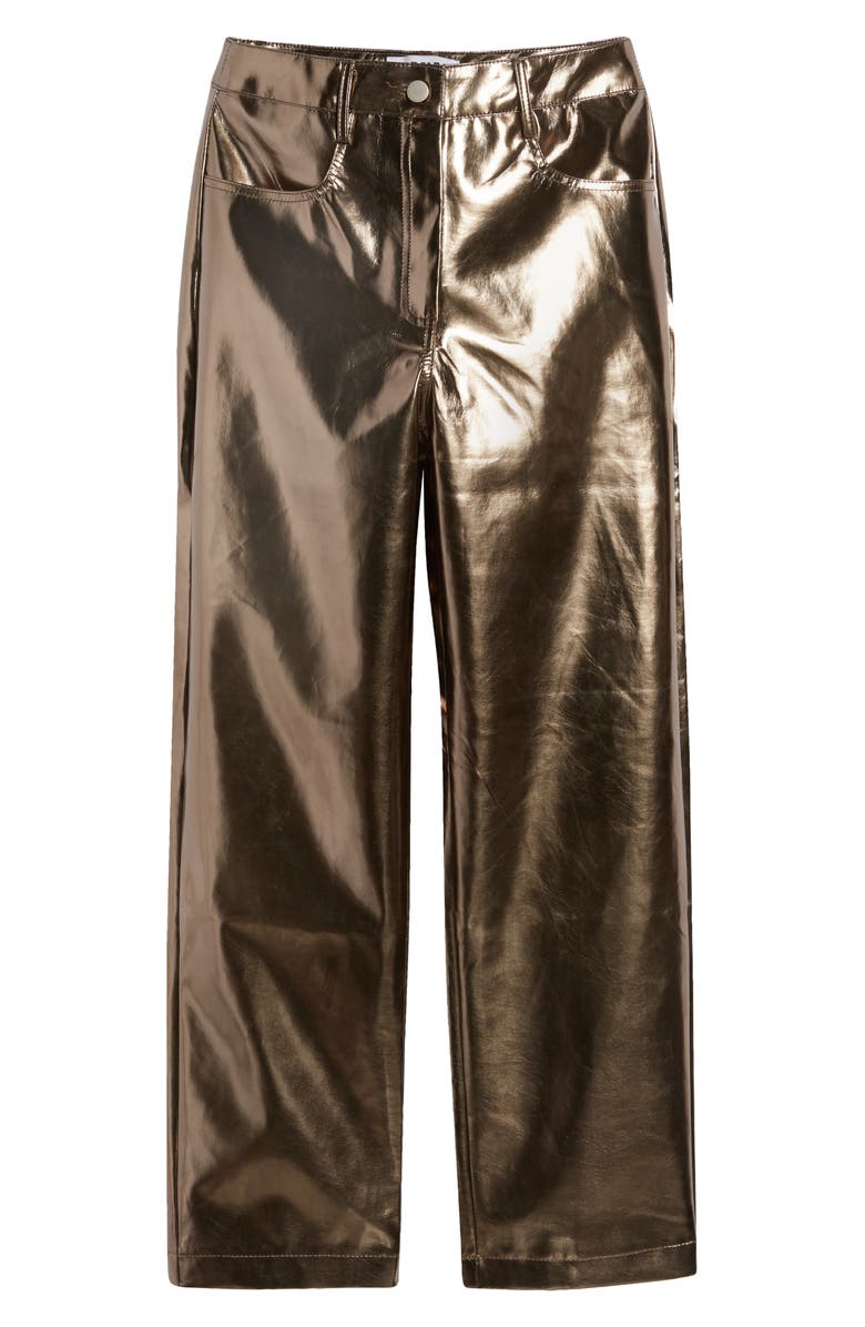 Amy Lynn Shiny Straight Leg Pants, Alternate, color,