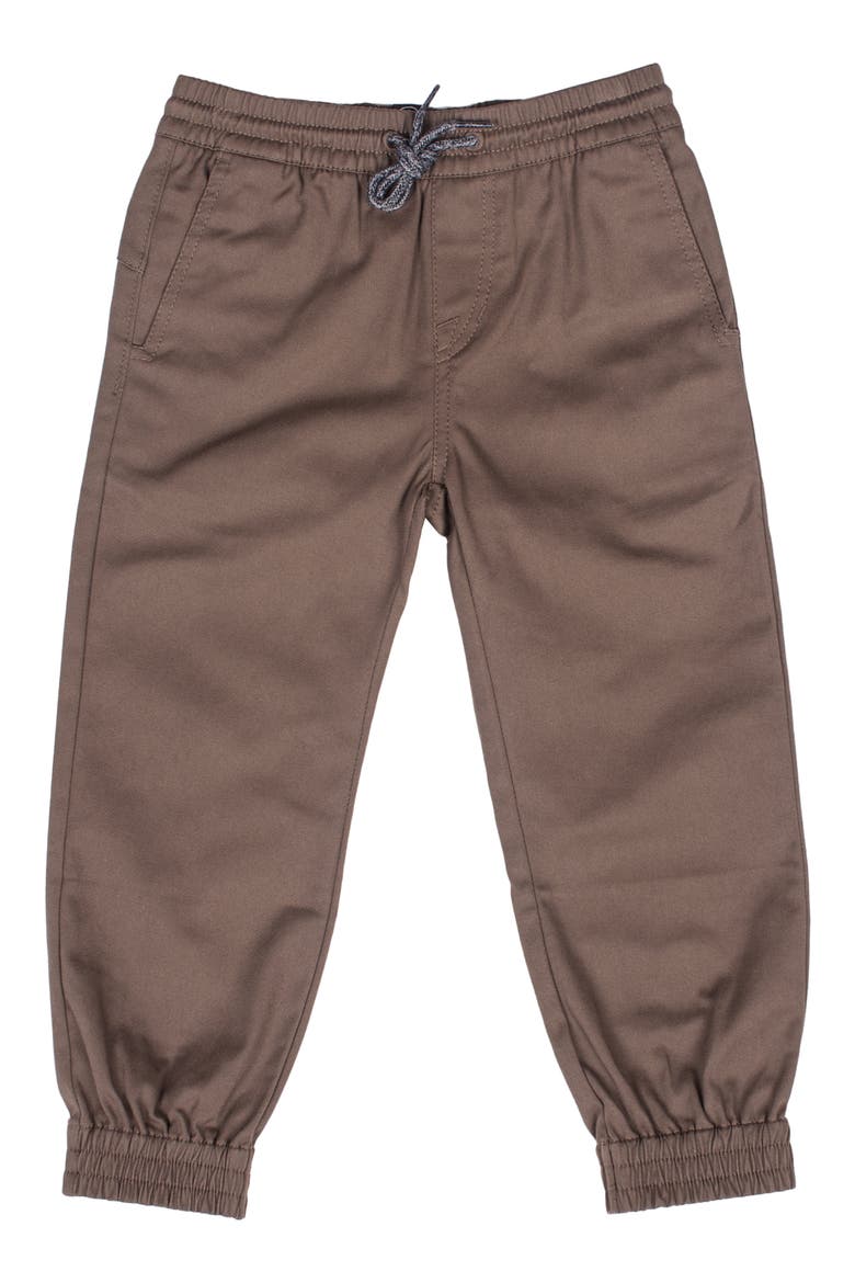 Kids' Slim Leg Joggers, Main, color, MUSHROOM
