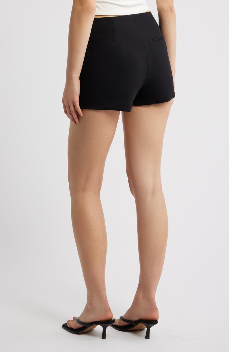 Open Edit The Icon Mini Shorts, Alternate, color, Black