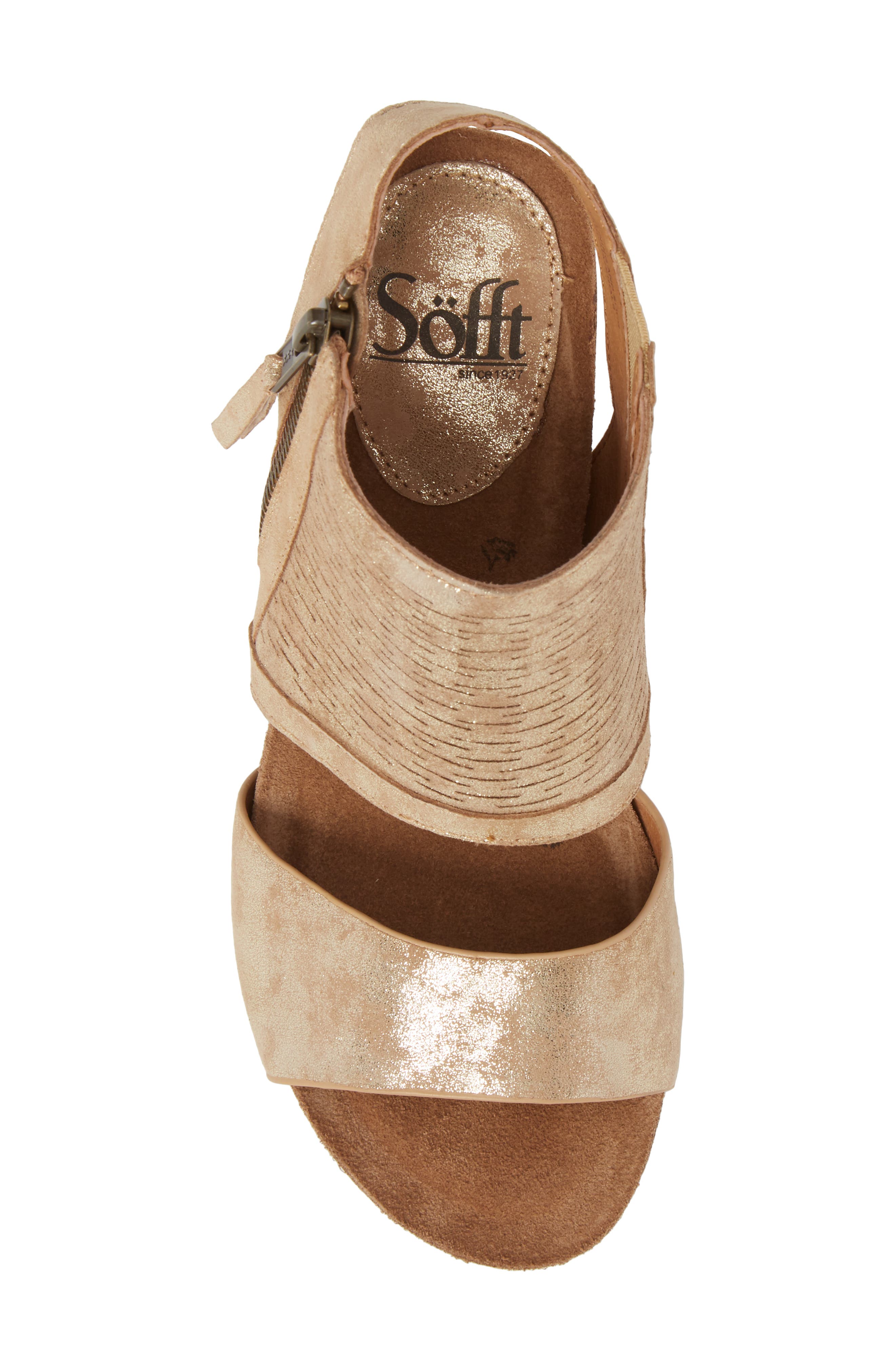 Söfft Milan Block Heel Sandal, Alternate, color, 