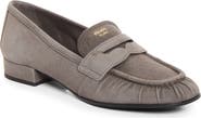 Prada Ruched Penny Loafer