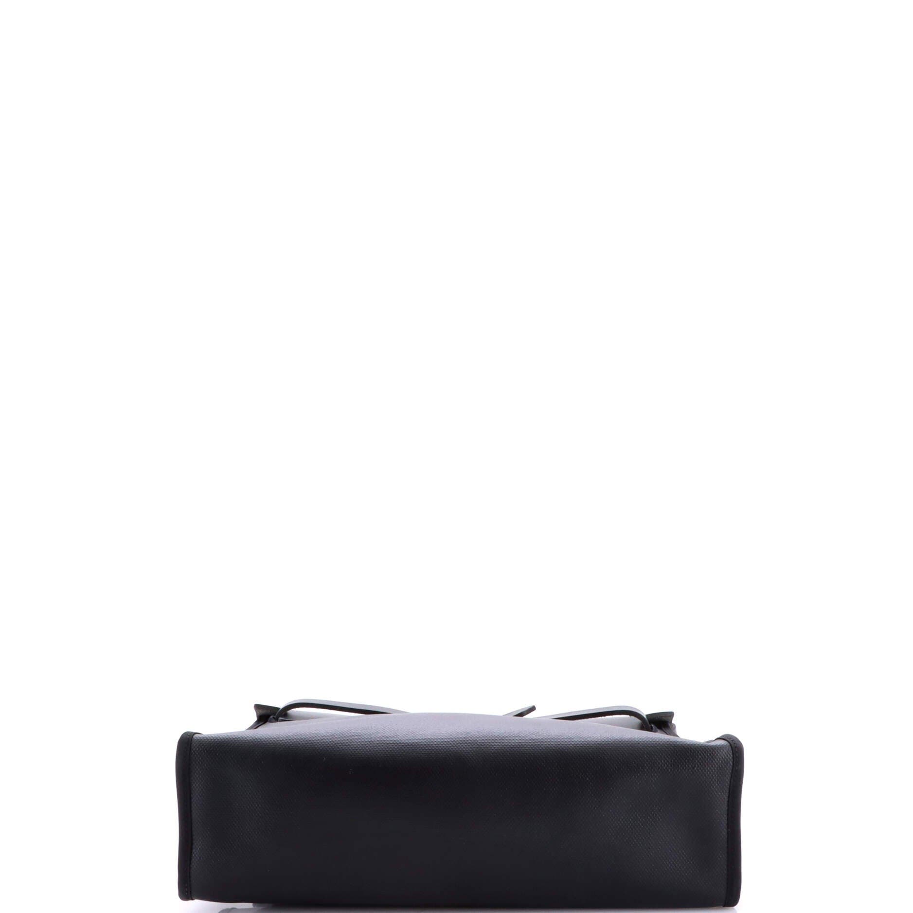 Herbag Zip Berline Vache Canvas and Leather 31, Alternate, color, Noir