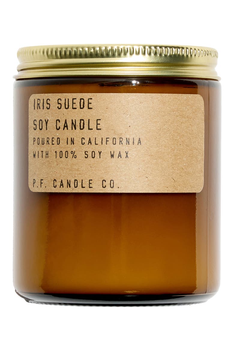 Soy Candle, Main, color, IRIS SUEDE