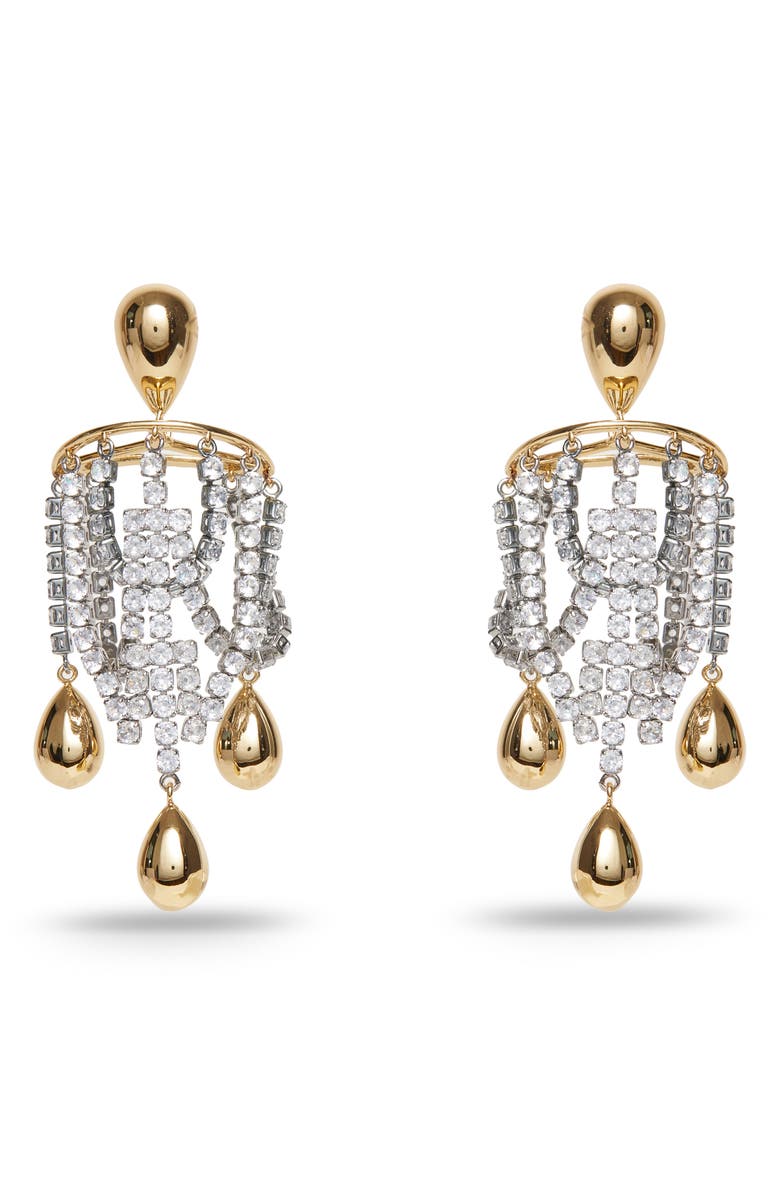 Lele Sadoughi Opulent Chandelier Drop Earrings, Main, color, Crystal