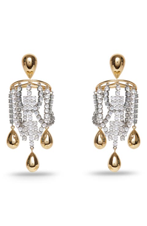 Opulent Chandelier Drop Earrings