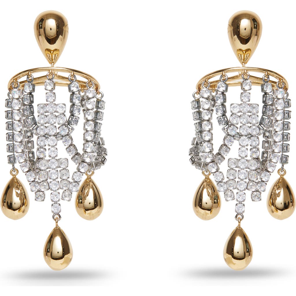 Lele Sadoughi Opulent Chandelier Drop Earrings In Gold