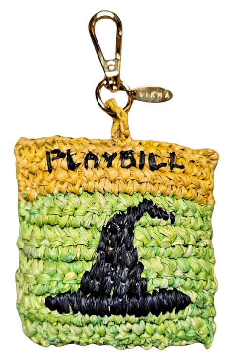 NYC Wicked Raffia Bag Charm