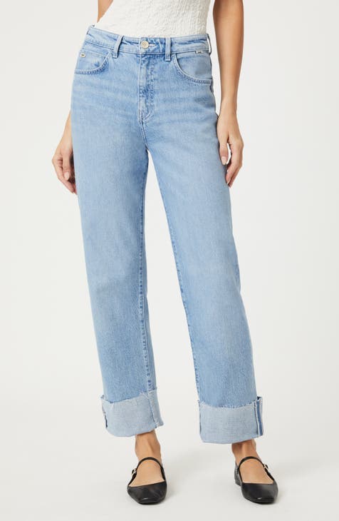 3x1 NYC X Jason Wu High Rise Elastic Hem Jeans in Midnight on sale 29