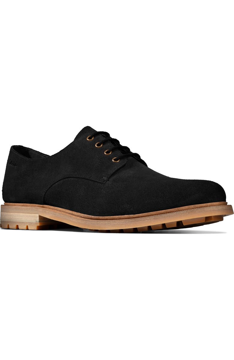 Clarks<sup>®</sup> Foxwell Hall Plain Toe Derby, Main, color,