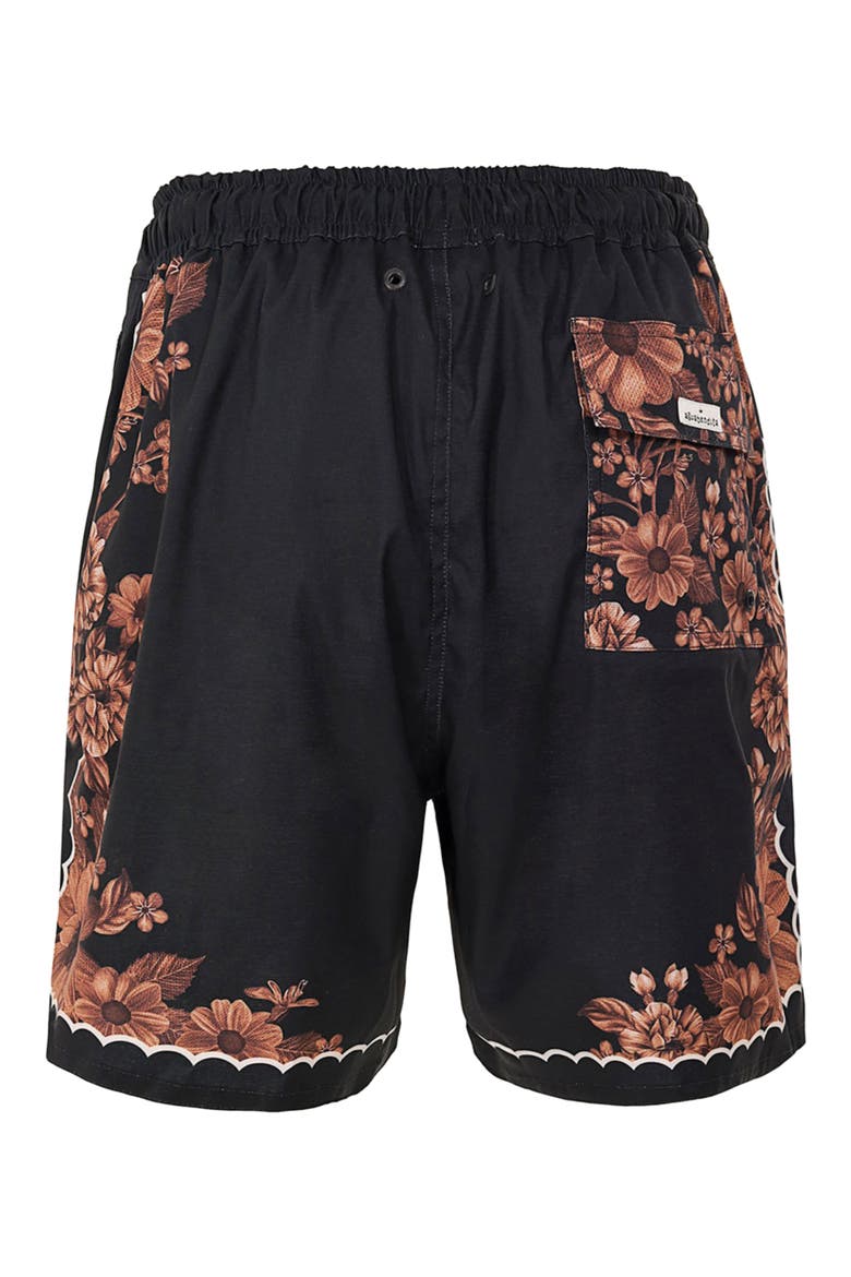 Joe Swim Trunks, Alternate, color, BLACK MULTI