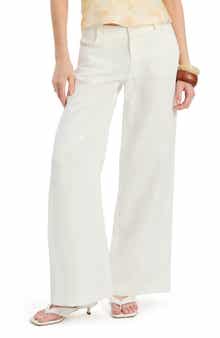 Serafina Floral Linen Strapless Top