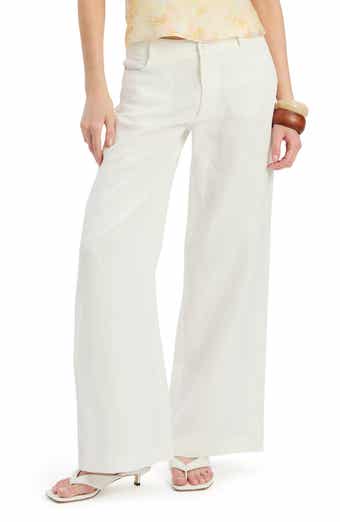 Serafina Floral Linen Strapless Top