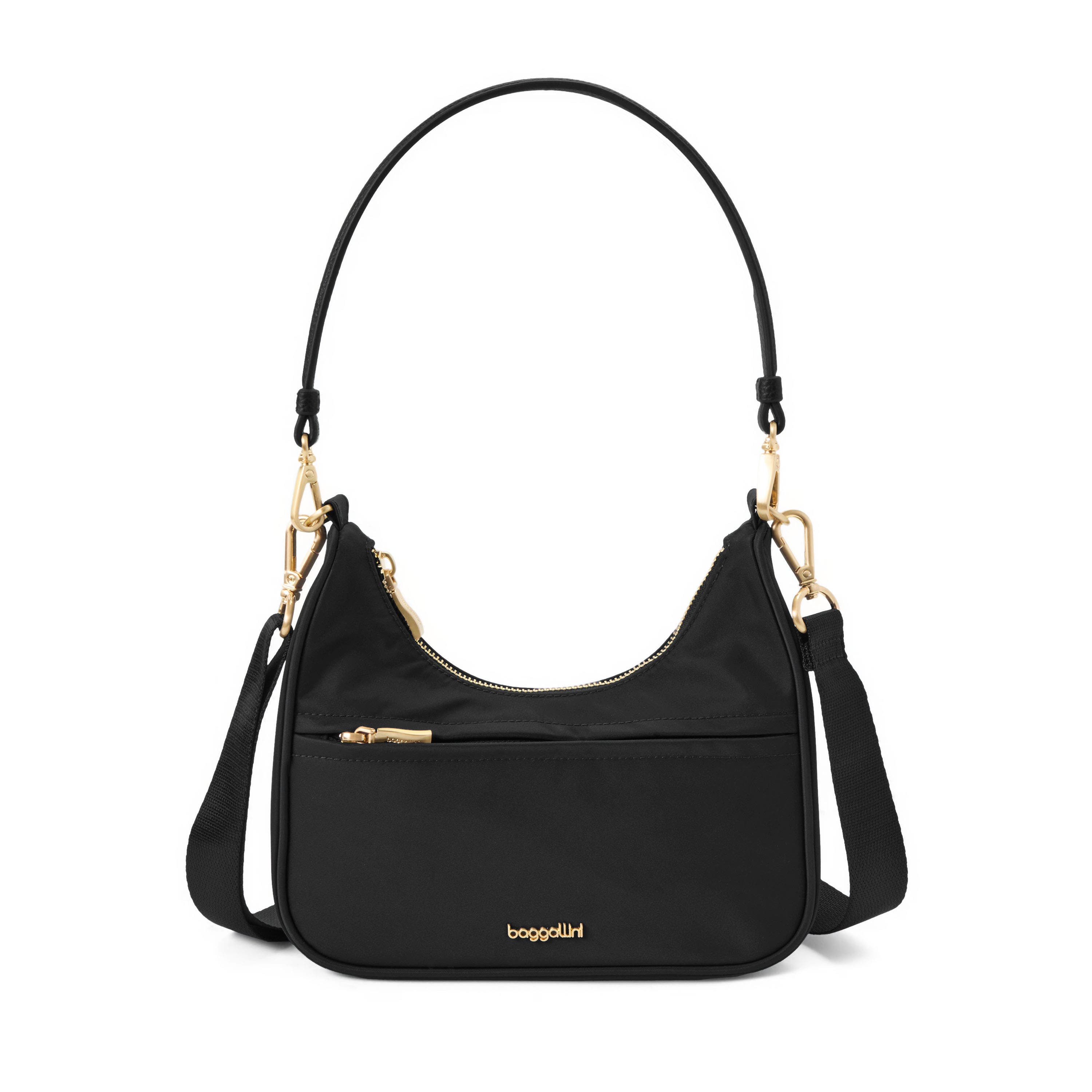 Black Twill With Gold Hardware