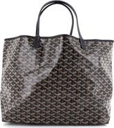 Pre-Owned Goyard Saint Louis Tote Coated Canvas GM