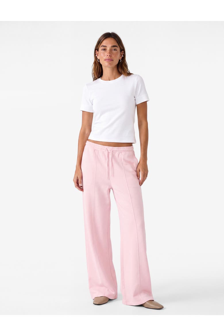 Wide Leg Sweatpants, Main, color, PINK