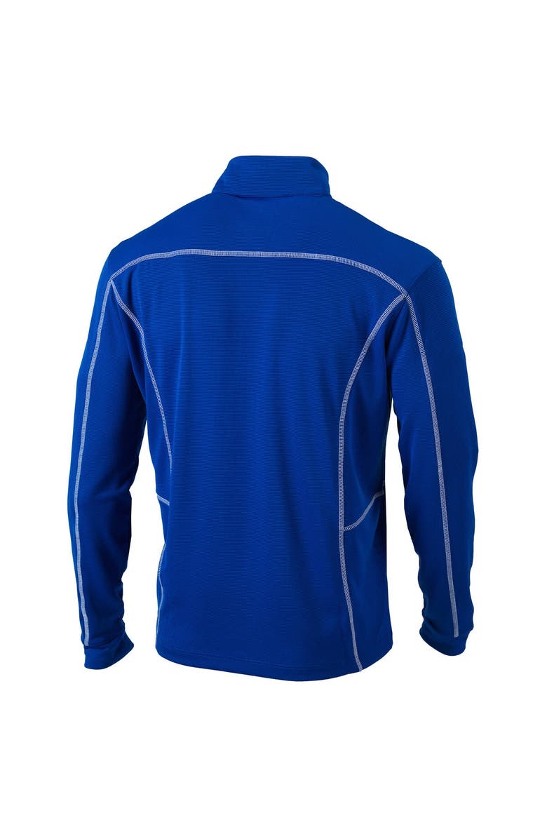 Columbia Men's Columbia Royal Texas Rangers 2023 World Series Champions Shotgun Omni-Wick Quarter-Zip Pullover Jacket, Alternate, color,