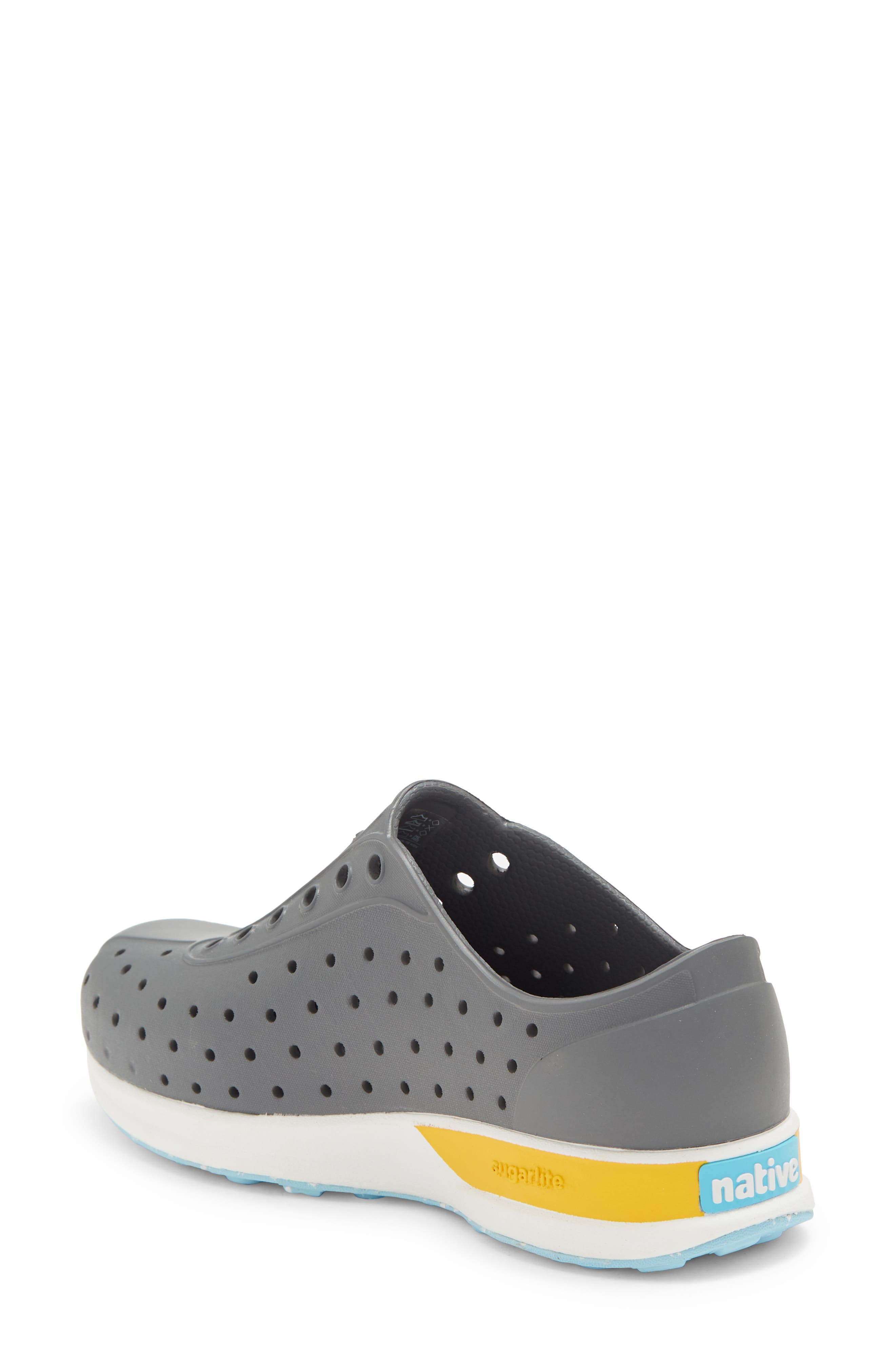 Kids' Robbie Sugarlite Slip-On Sneaker (Nordstrom Exclusive), Alternate, color, DOUBLE GREY/ SHELL WHITE