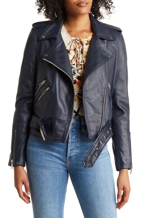Allison Leather Moto Jacket