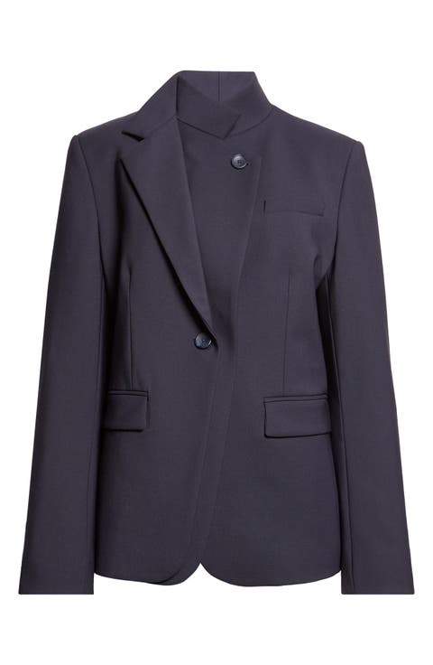 Double Take Wool Blend Blazer