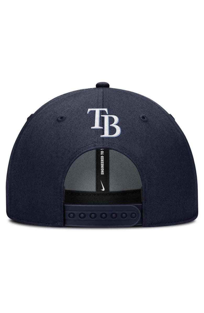 Nike Men's Nike Navy Tampa Bay Rays Rise Gaberdine Adjustable Hat, Alternate, color, Navy