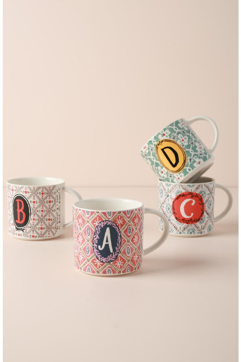 Anthropologie Jo Stoneware Mug, Alternate, color, O