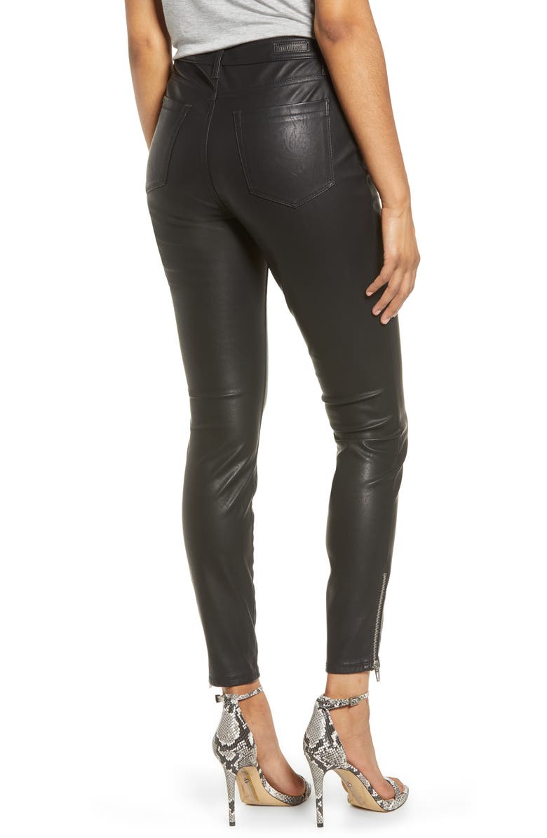 BLANKNYC Faux Leather Skinny Pants, Alternate, color, 
