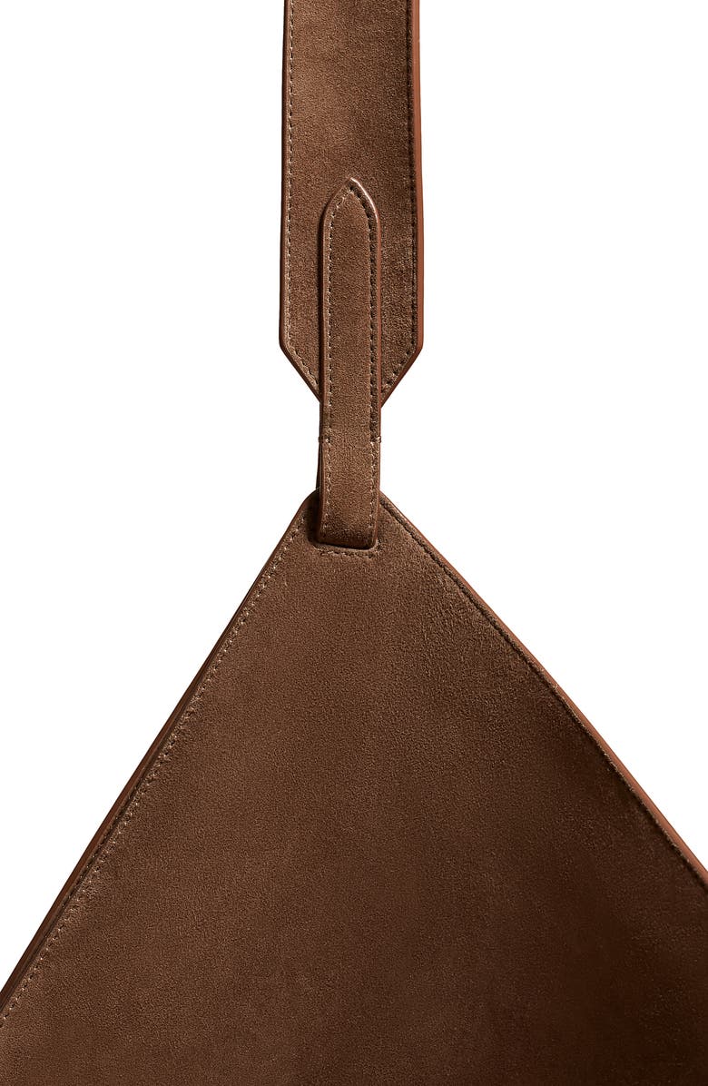 Khaite Medium Lotus Leather Tote, Alternate, color,