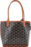 Pre-Owned Goyard Anjou Reversible Tote Coated Canvas Mini