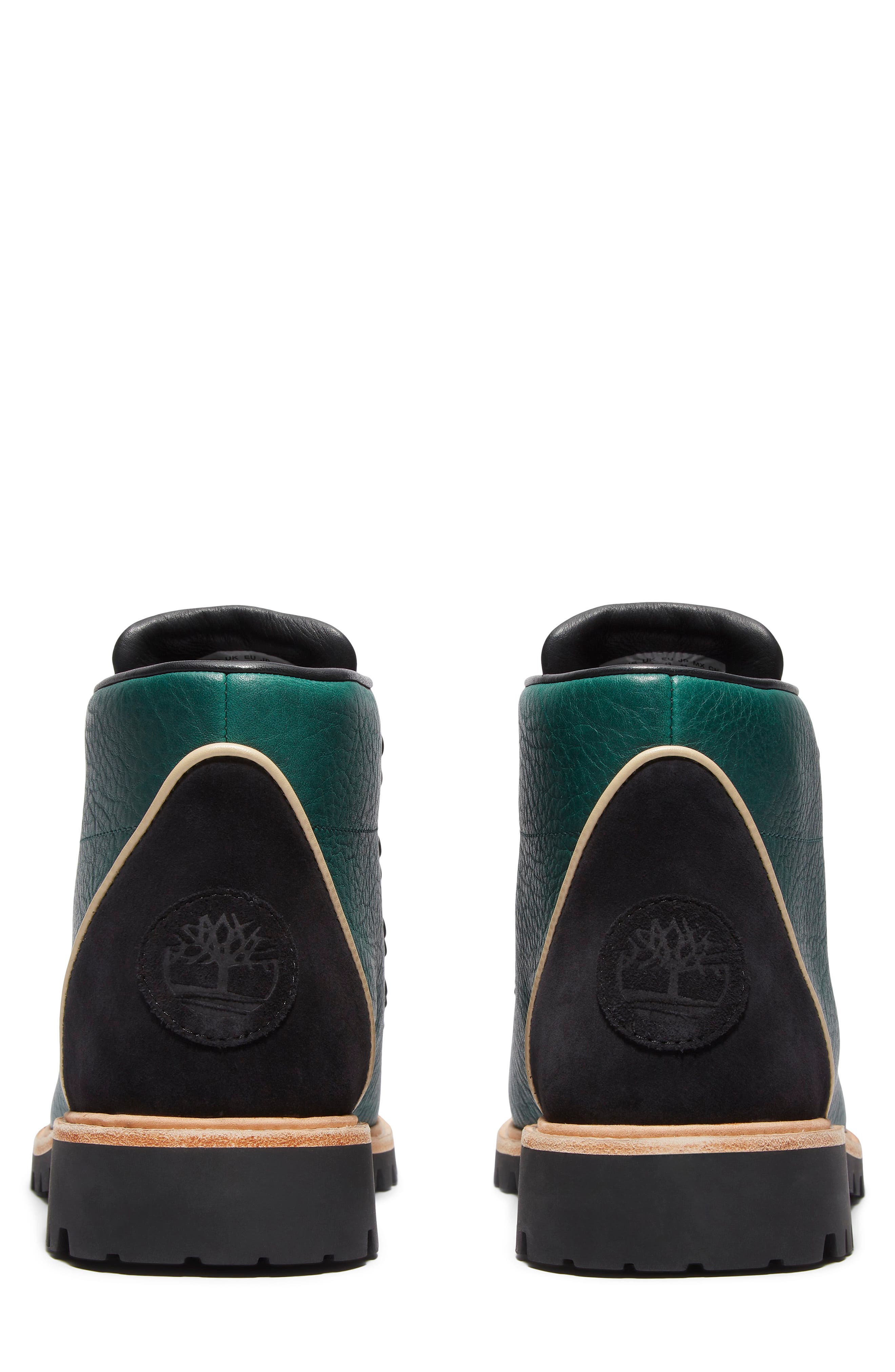 Timberland Authentic Hike Waterproof Mid Hiking Boot, Alternate, color, Dark Green Full Grain