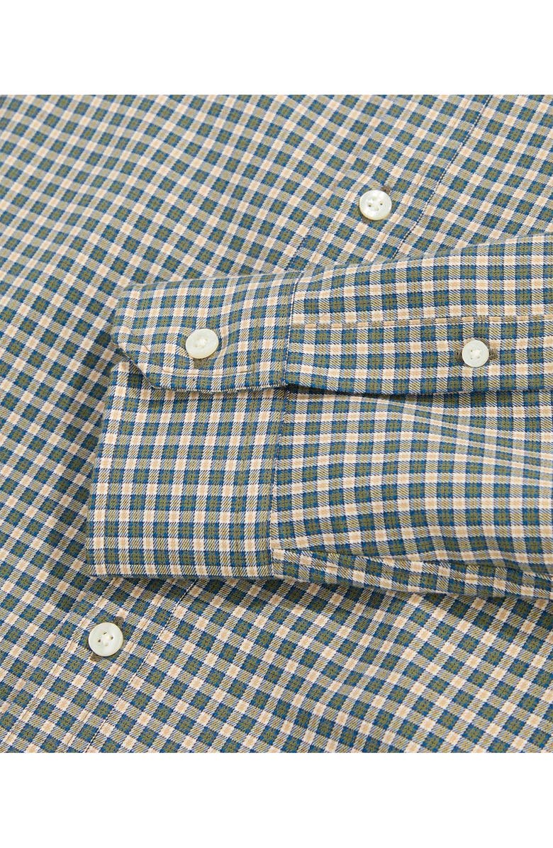 vineyard vines Check Brushed Twill Button-Up Shirt, Alternate, color, 
