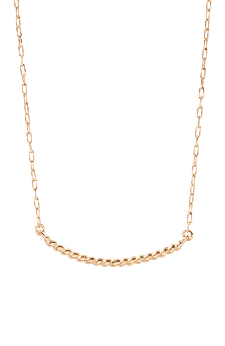 Brook and York Liv Necklace, Main, color, Gold