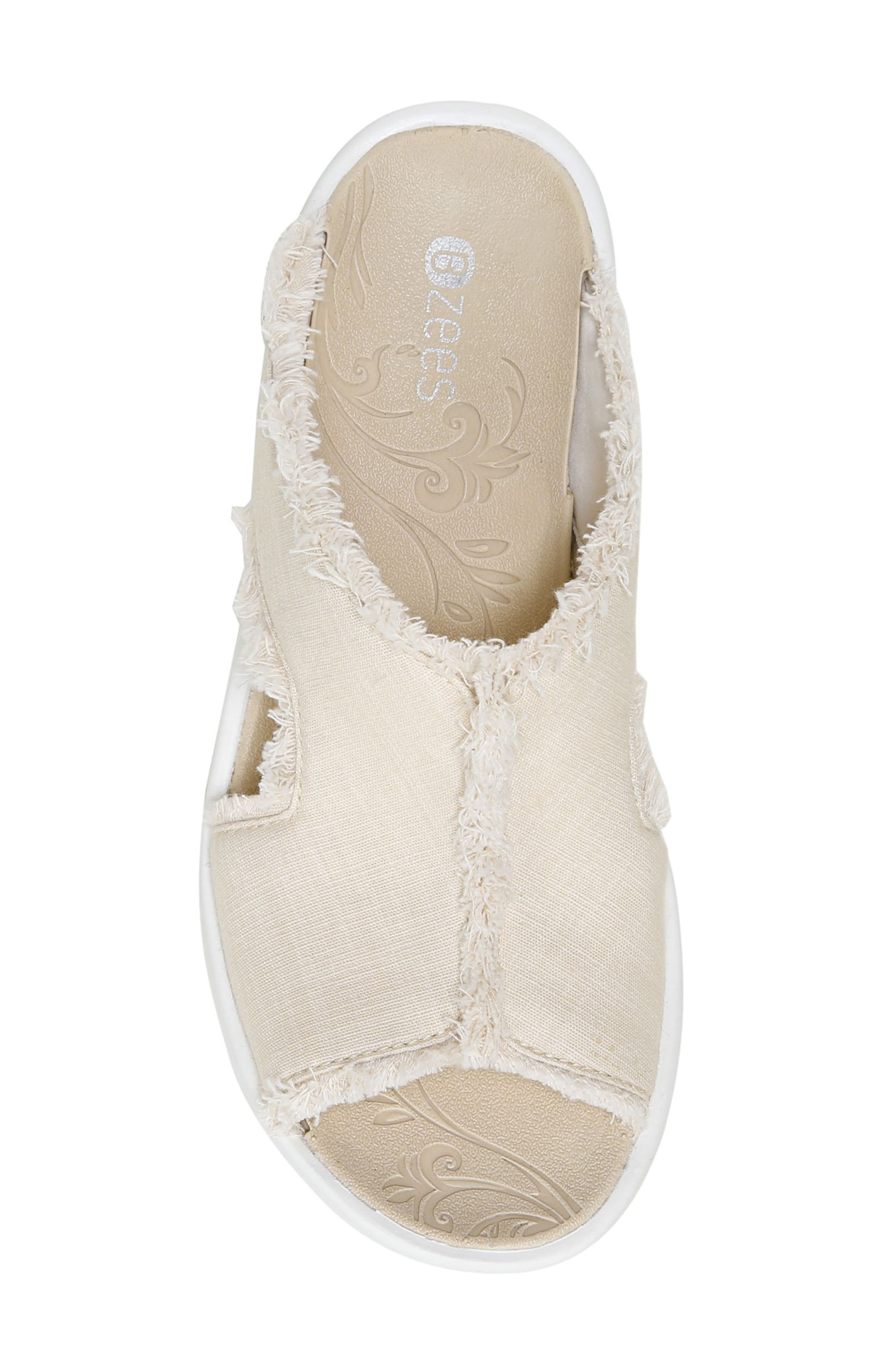 BZees Serendipity Open Toe Wedge Sandal, Alternate, color, 