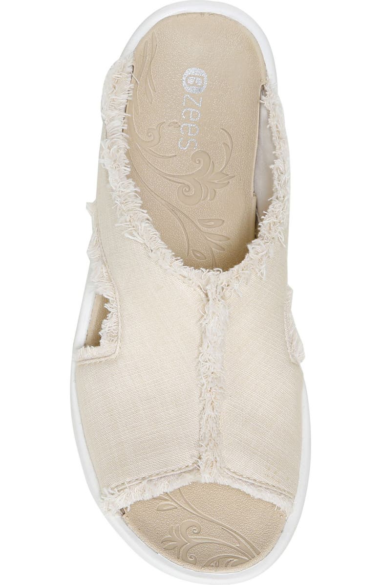 BZees Serendipity Open Toe Wedge Sandal, Alternate, color,