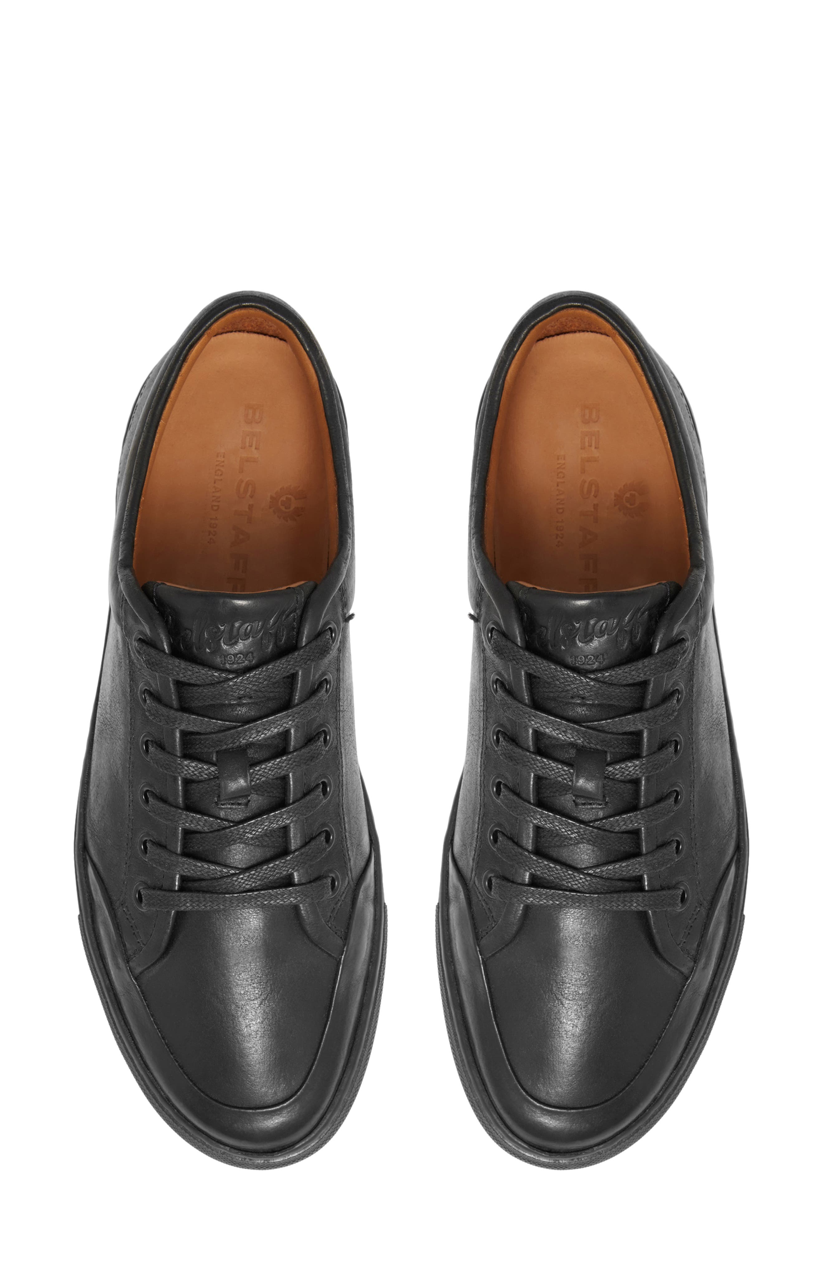 Belstaff Rally Leather Low Top Sneaker, Alternate, color, 