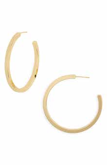 NORDSTROM RACK Demi Fine Square Edge Hoop Earrings
