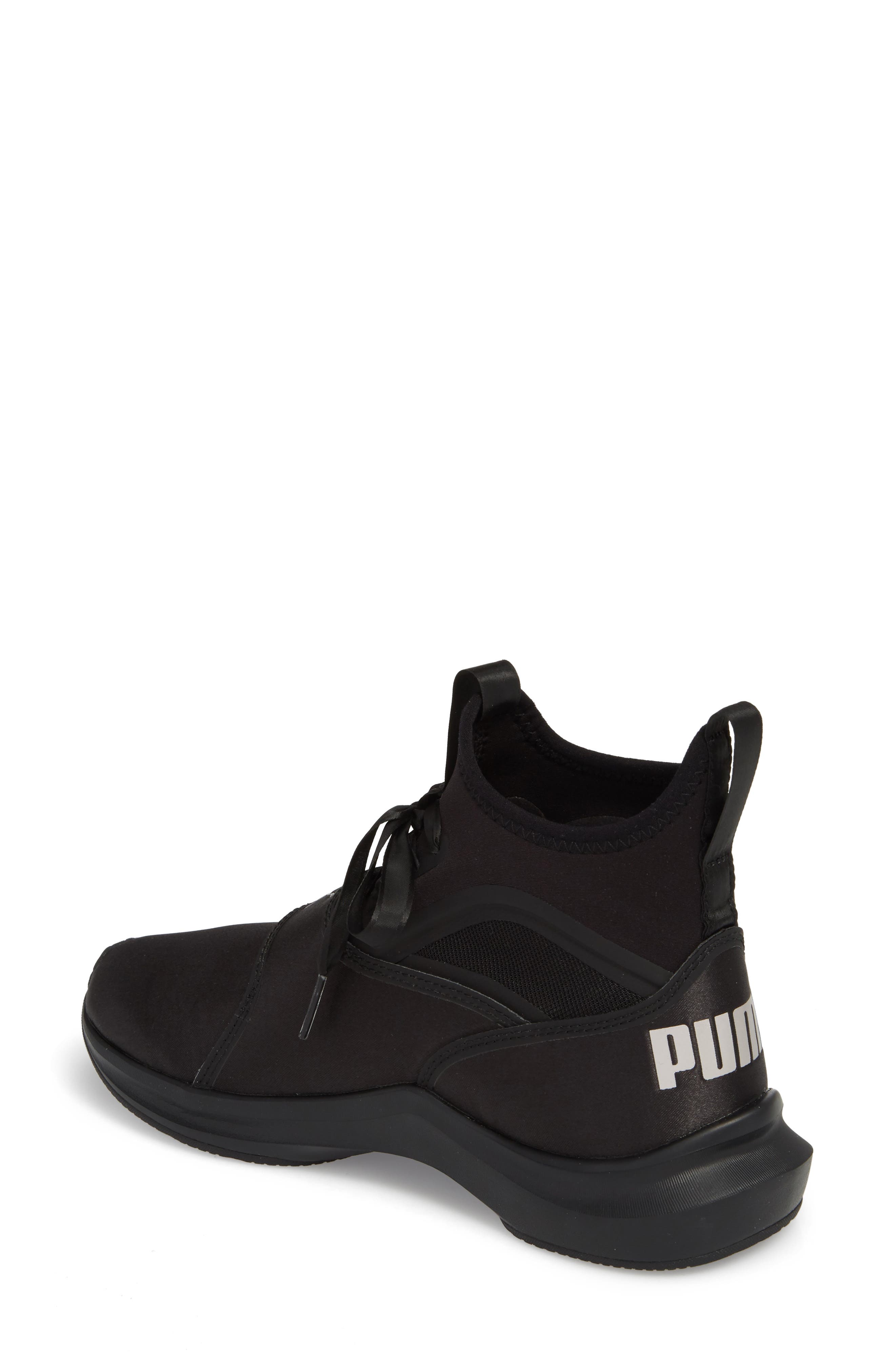 PUMA Phenom Satin EP High Top Training Shoe, Alternate, color, 