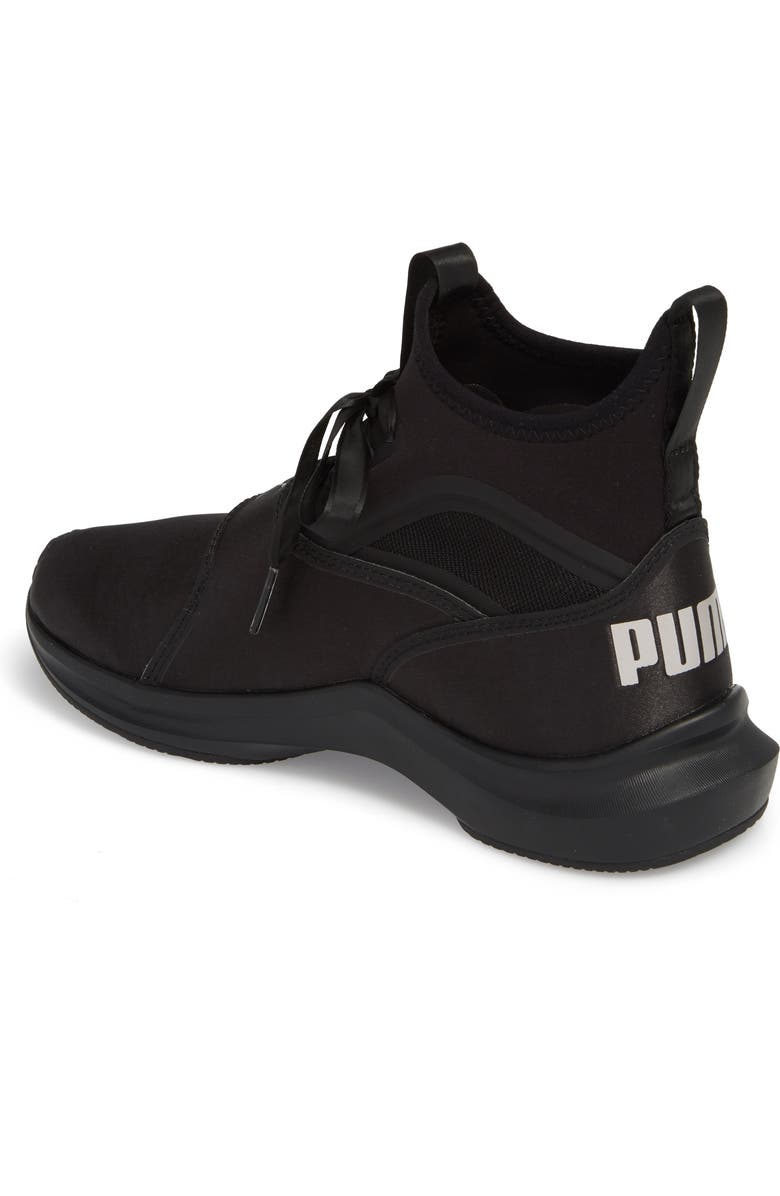 PUMA Phenom Satin EP High Top Training Shoe, Alternate, color,