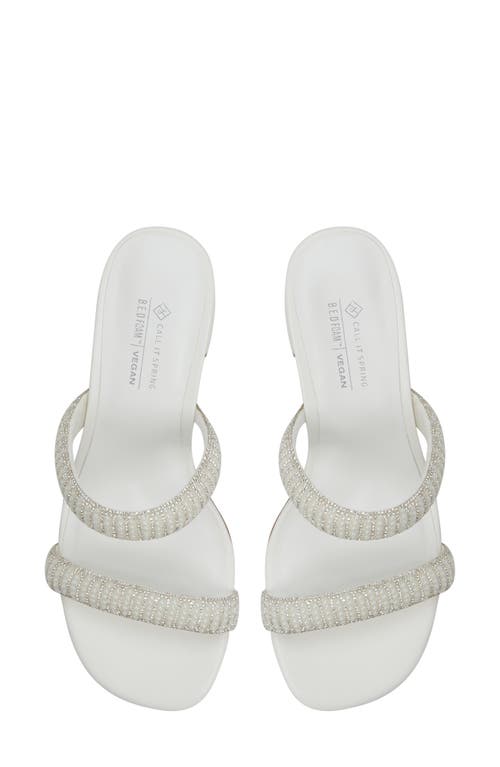 CALL IT SPRING CALL IT SPRING BY ALDO CALIANAA EMBELLISHED SLIDE SANDAL