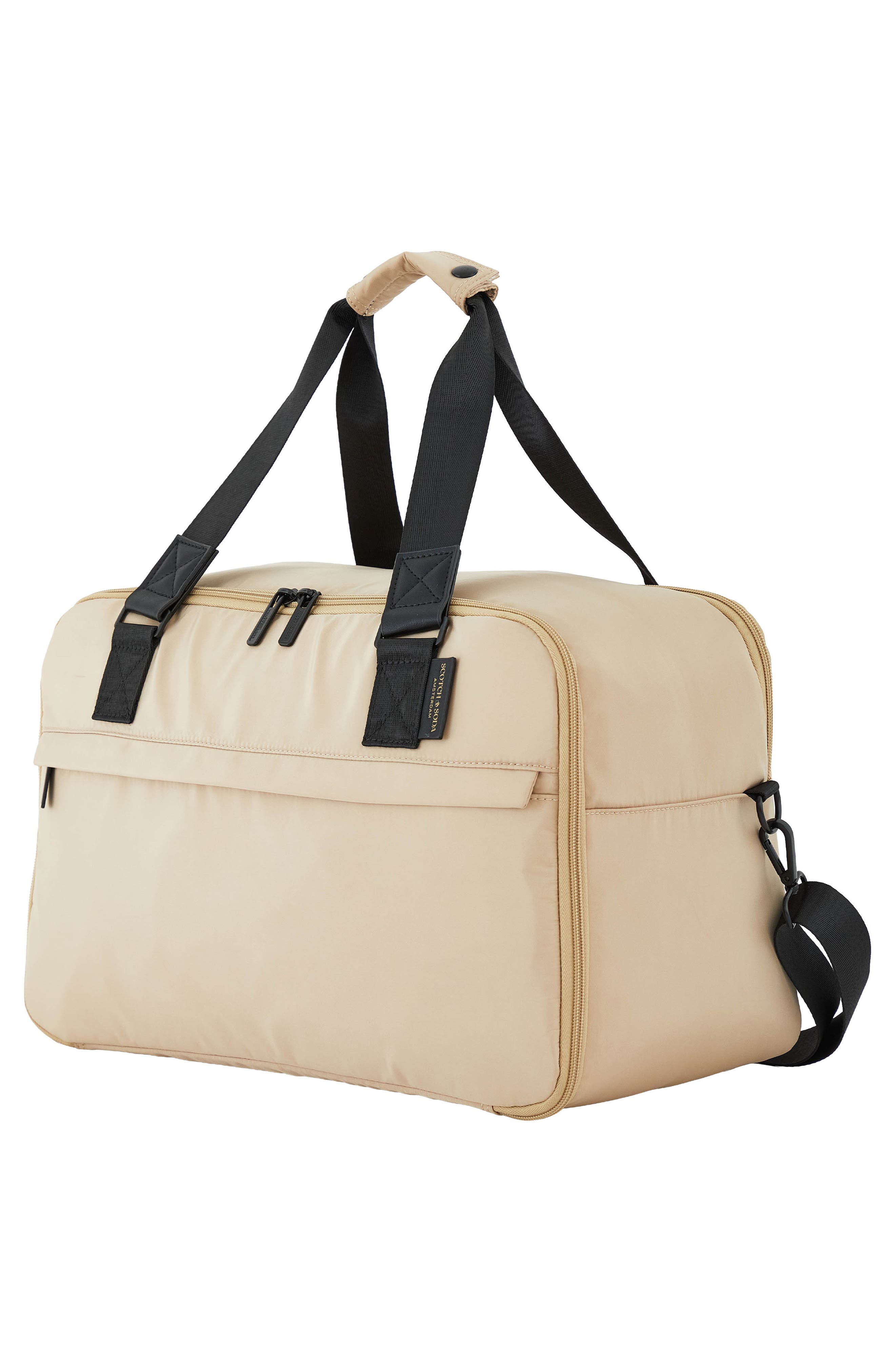 Scotch & Soda Eindhoven 18-Inch Weekender Bag, Alternate, color, Travertine