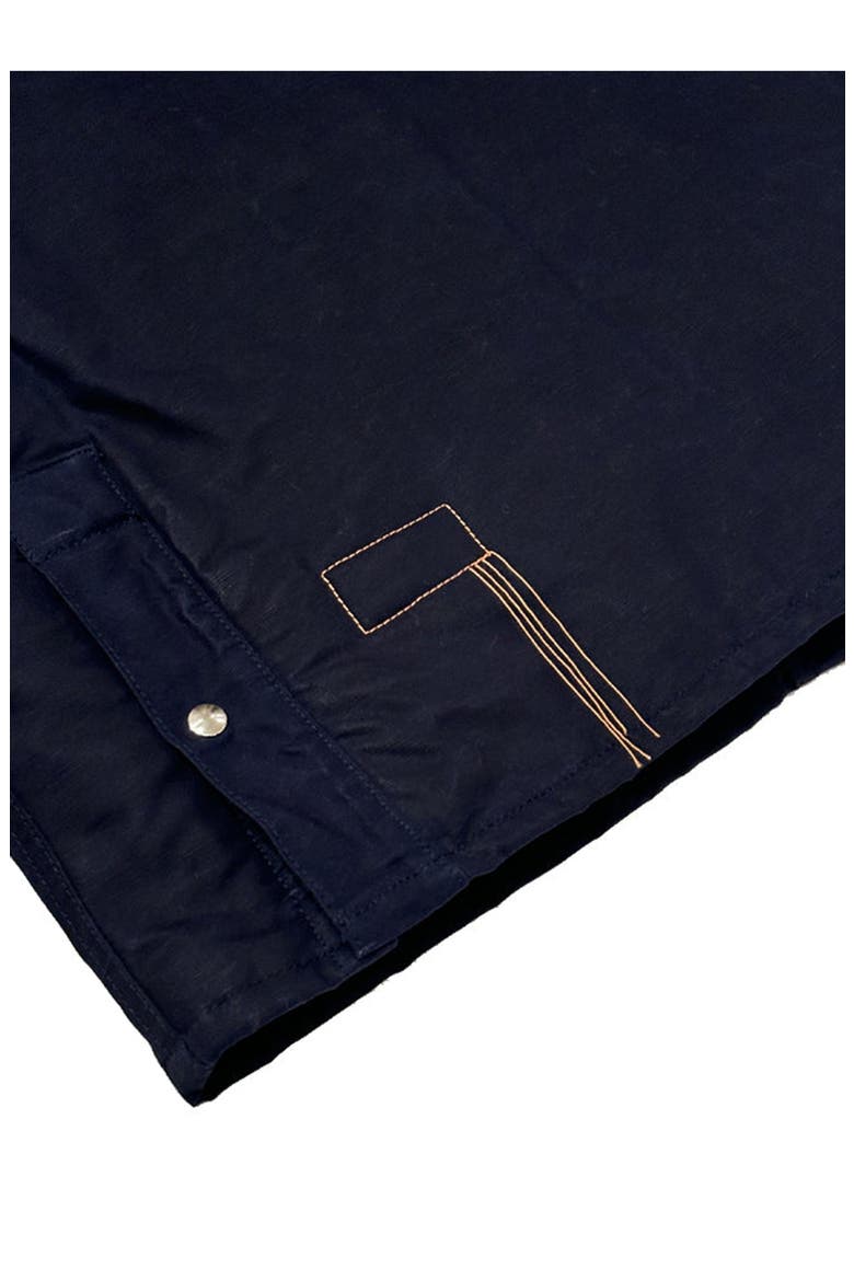 Bristol Waxed Canvas Jacket, Alternate, color, NAVY BLUE