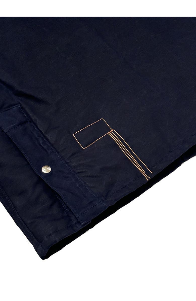 Fortela Bristol Waxed Canvas Jacket, Alternate, color, Navy Blue
