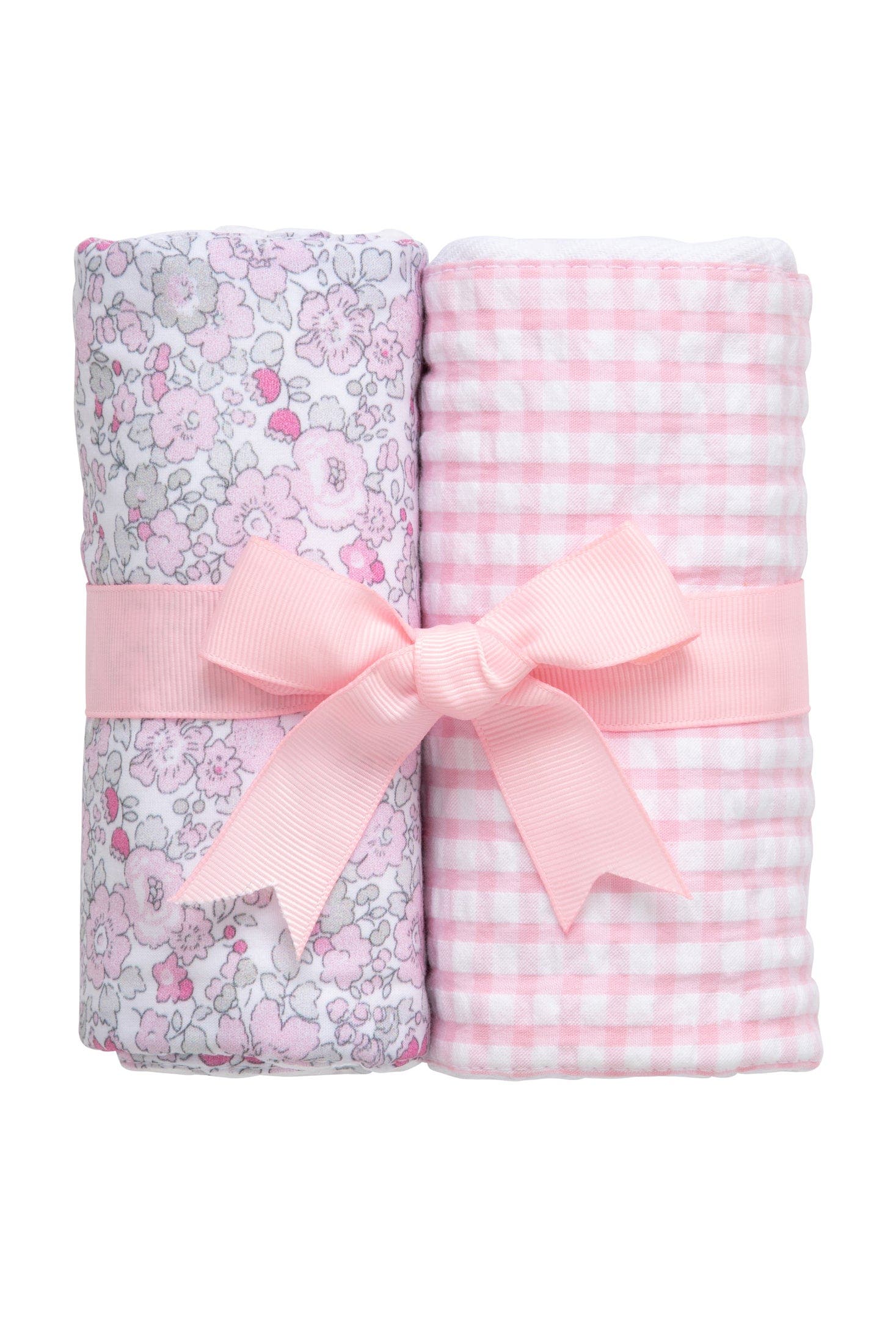 Elephant Floral & Big Check
