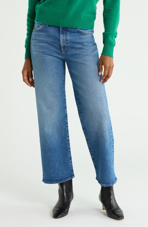 The Dodger Ankle High Waist Straight Leg Jeans