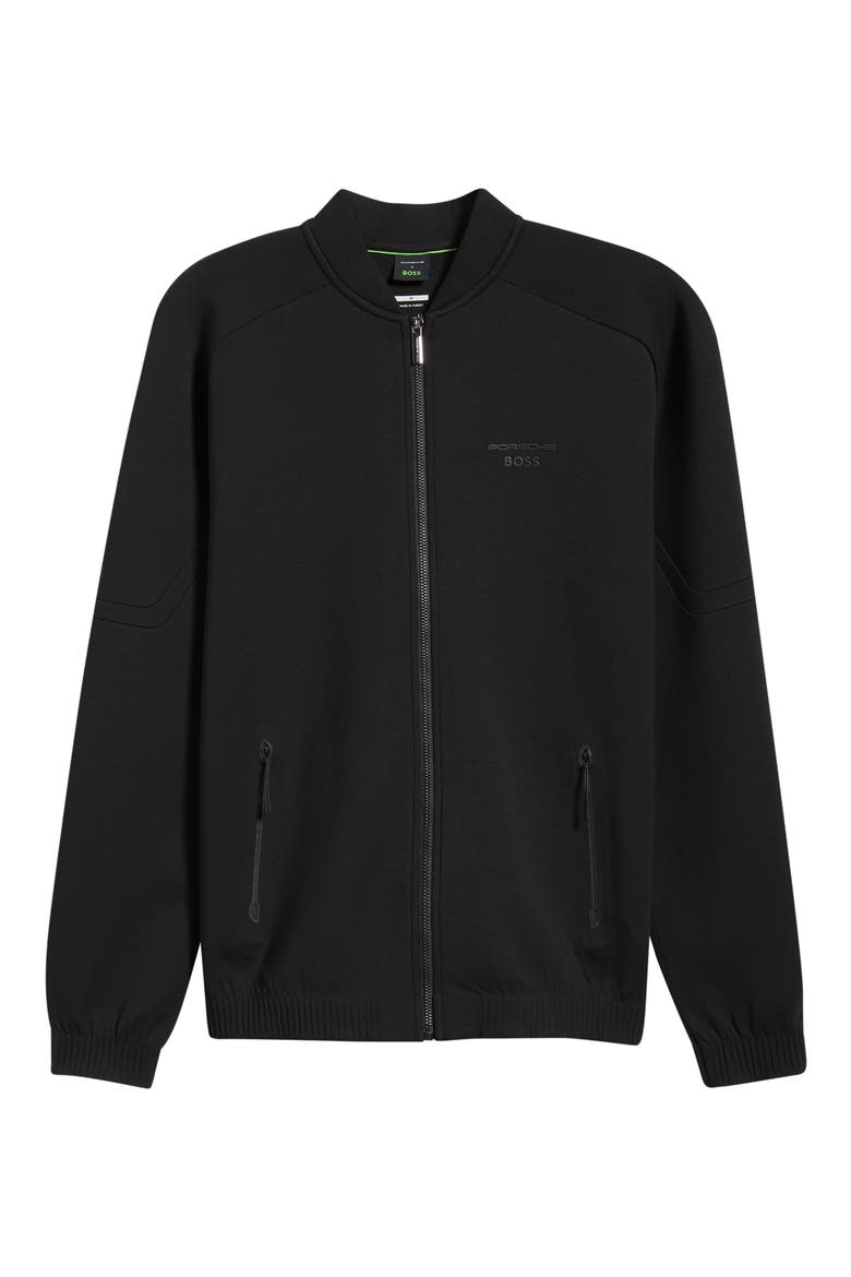 Porsche Spirit 70 Zip Sweatshirt, Alternate, color, BLACK