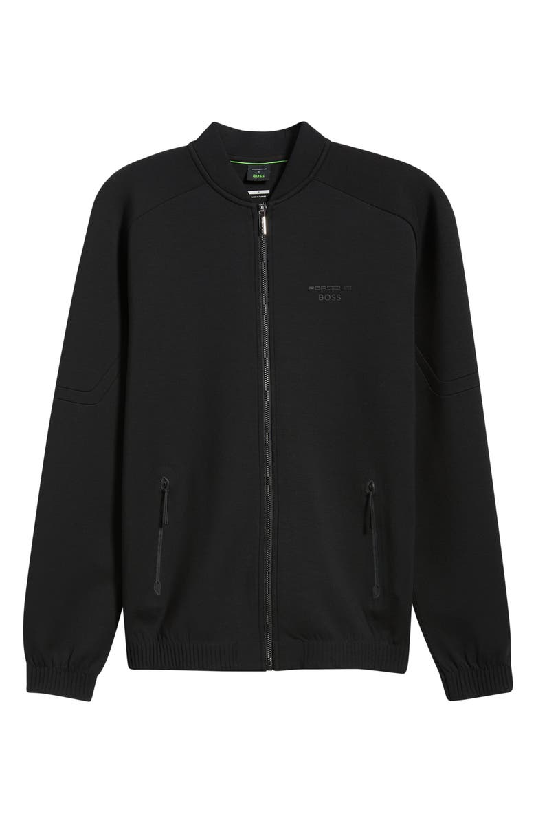 BOSS Porsche Spirit 70 Zip Sweatshirt, Alternate, color, Black