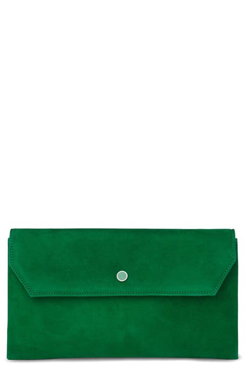 Dora Suede Clutch