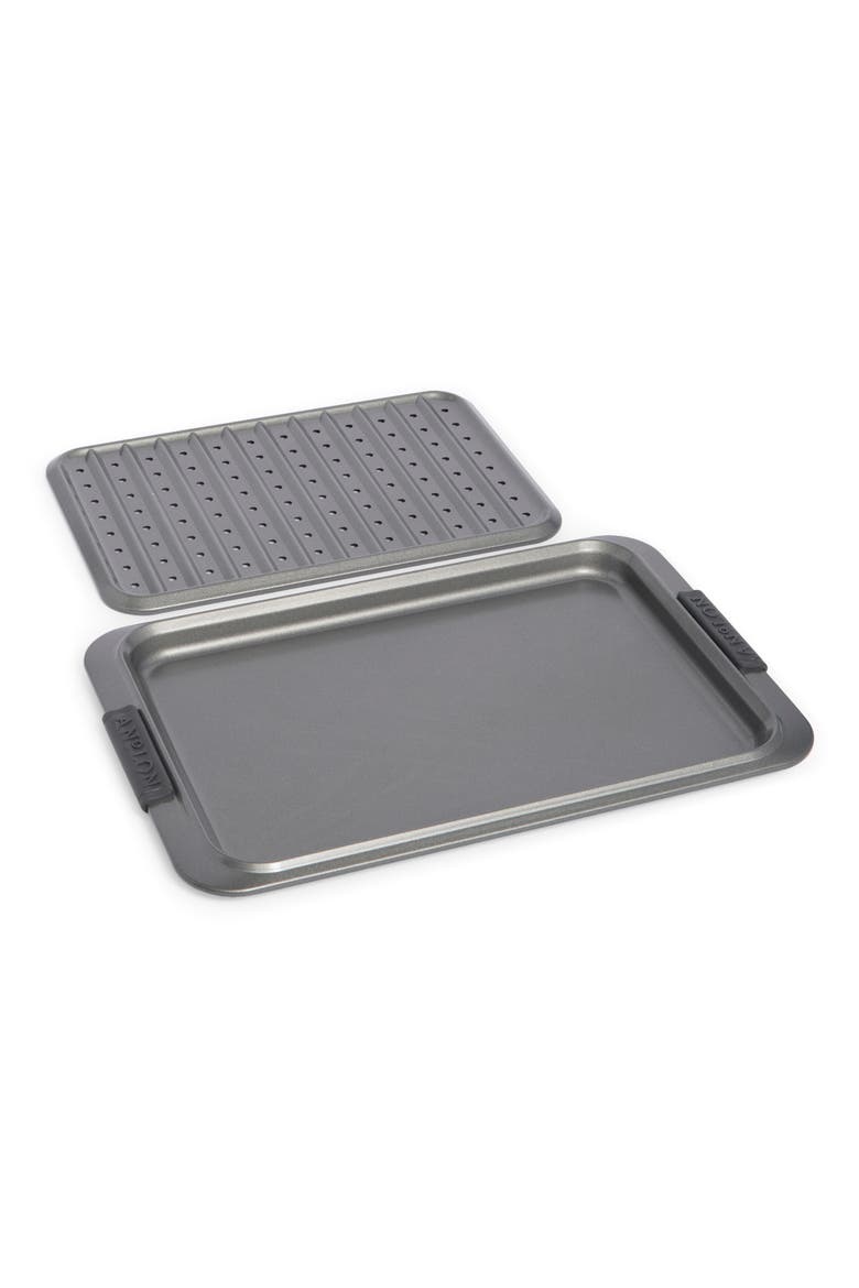 Advanced Nonstick Cookie Sheet & Rack Set, Main, color, NO COLOR
